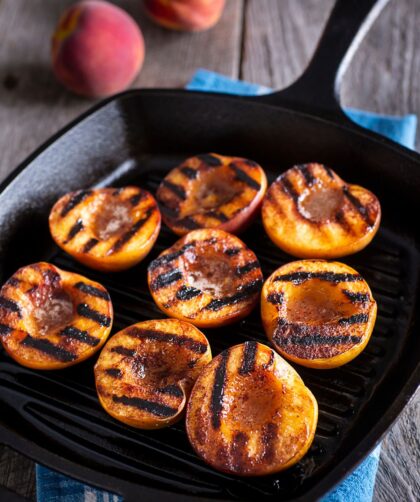 Bobby Flay Grilled Peaches