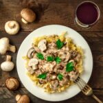 Bobby Flay Mushroom Stroganoff