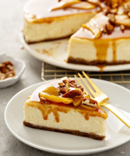 Bobby Flay Caramel Apple Cheesecake