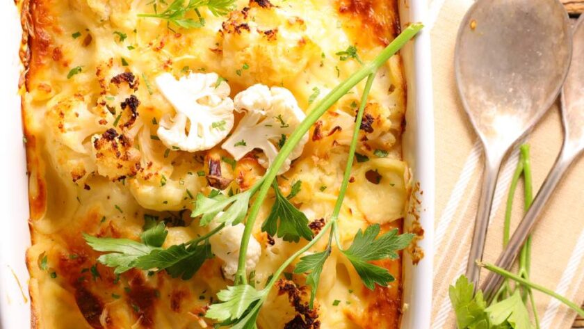 Bobby Flay Cauliflower Gratin