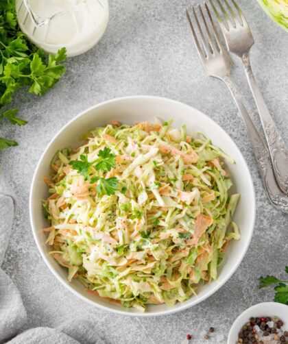 Bobby Flay Creamy Cole Slaw