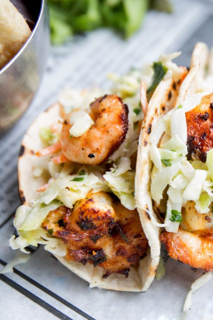 Bobby Flay Shrimp Tacos