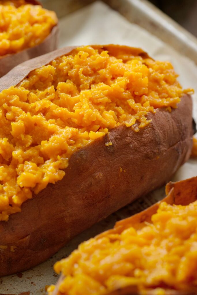 Bobby Flay Twice Baked Sweet Potatoes