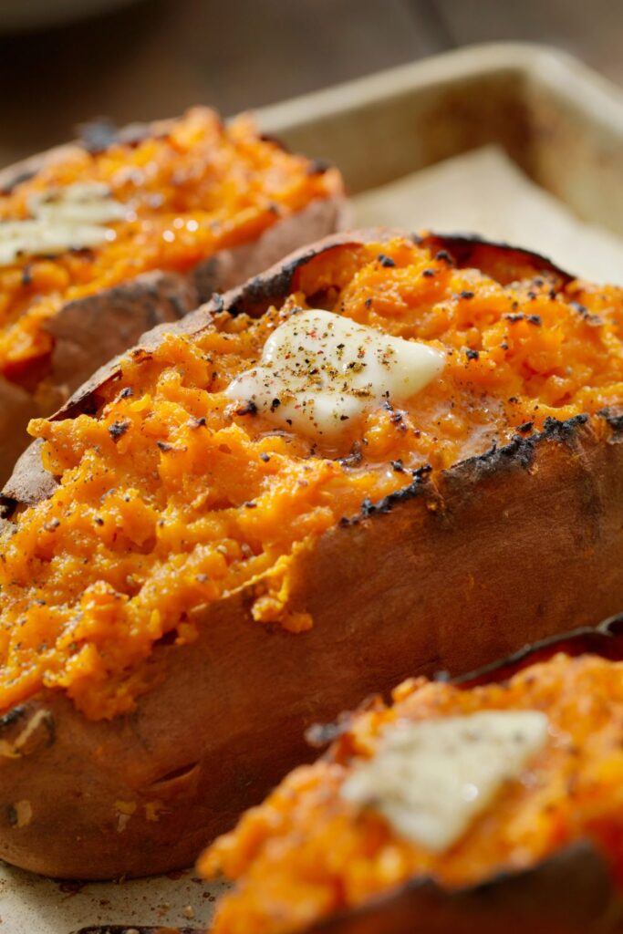 Bobby Flay Twice Baked Sweet Potatoes