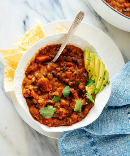 Bobby Flay Vegetarian Chili