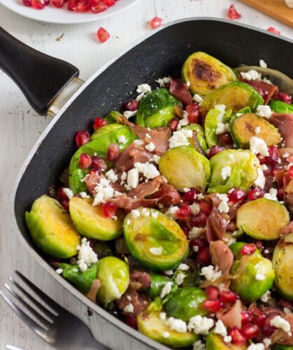 Bobby Flay Brussel Sprouts Pomegranate