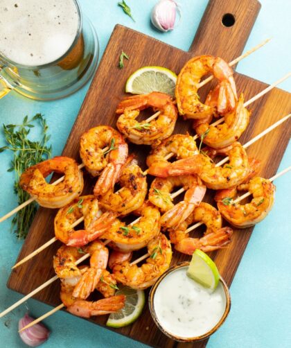 Bobby Flay Grilled Shrimp Skewers Recipe