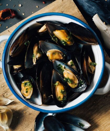 Bobby Flay Mussels