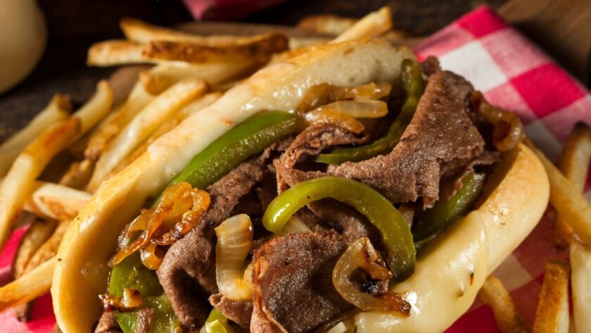 Bobby Flay Philly Cheesesteak