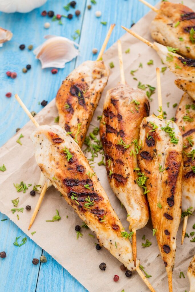 Bobby Flay Chicken Skewers