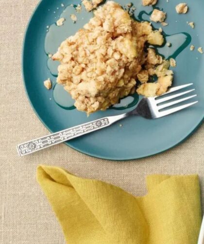 Apple Crisp French Toast Casserole