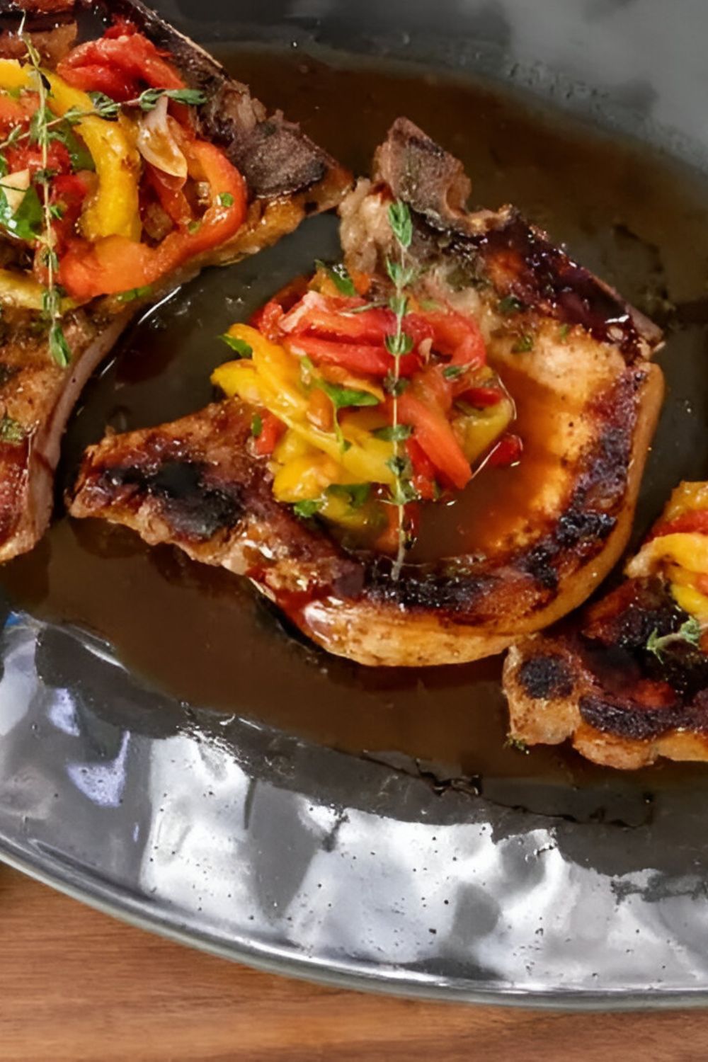 Bobby Flay Grilled Pork Chops​