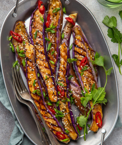 Grilled Japanese Eggplant