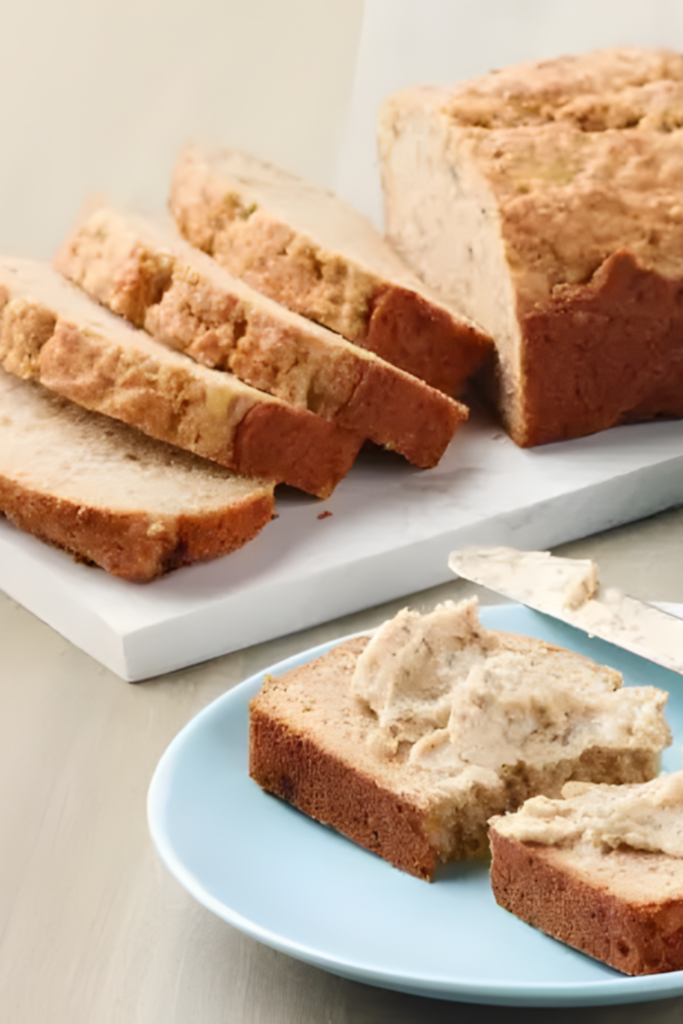 Banana Bread with Vanilla Bean "Pecan Butter"