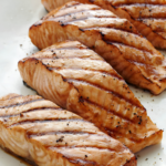 Miso-Ginger Marinated Grilled Salmon