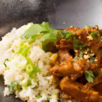 Chicken Curry with Coconut Rice