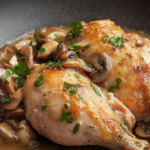 Bobby Flay Chicken Chasseur (Hunter-style Chicken)