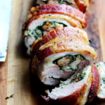 Bacon-Herb Wrapped Pork Tenderloin