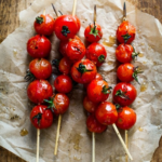 Marinated Grilled Cherry Tomatoes Skewers