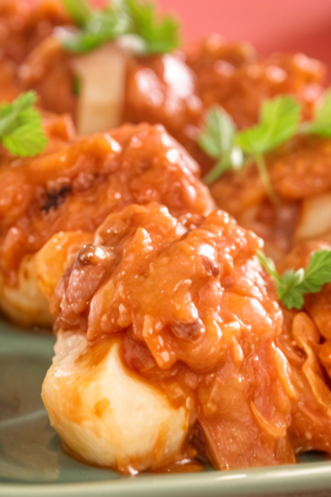 Grilled Wahoo with Tomato Sauce