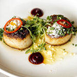 Seared Spice-Rubbed Sea Scallops