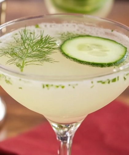 Bobby Flay Cucumber Lime Martini