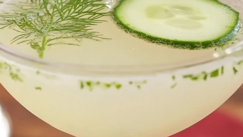 Bobby Flay Cucumber Lime Martini