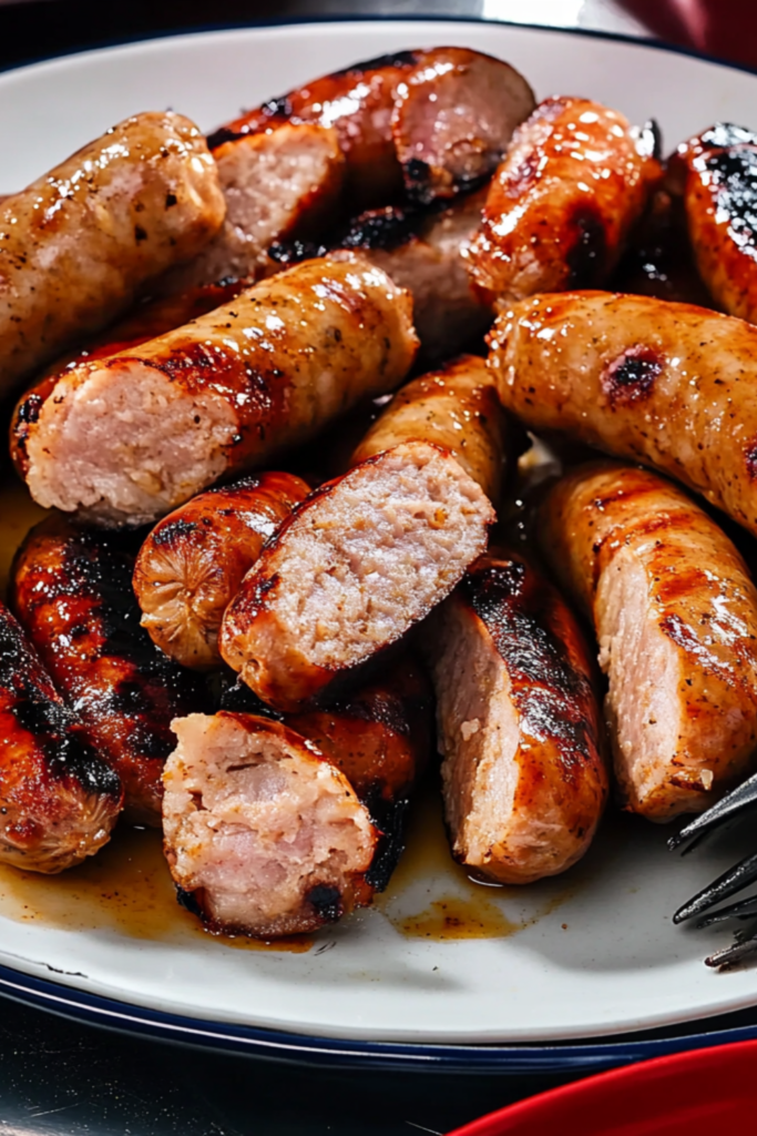 Beer-Simmered Bratwurst