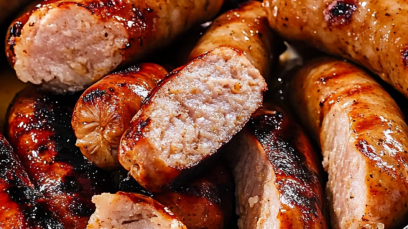 Beer-Simmered Bratwurst