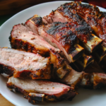 Grilled Rack of Pork with Sherry Vinegar BBQ Sauce