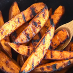 Grilled Sweet Potato Wedges