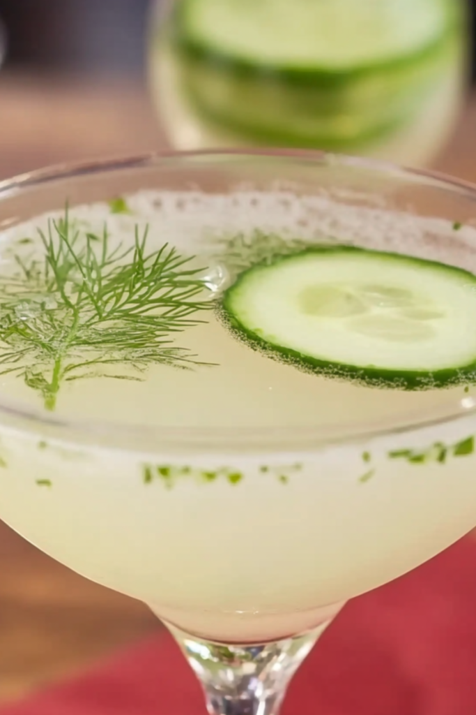 Bobby Flay Cucumber Lime Martini