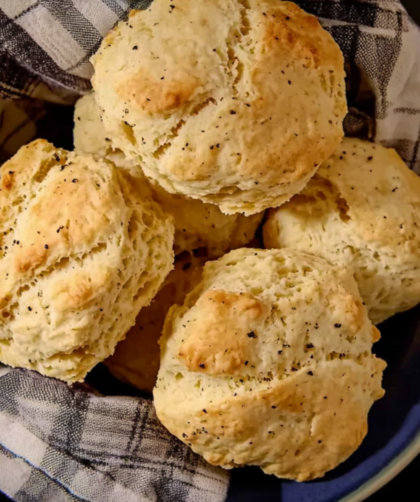 Bobby Flay Buttermilk Biscuits with Butter and Honey